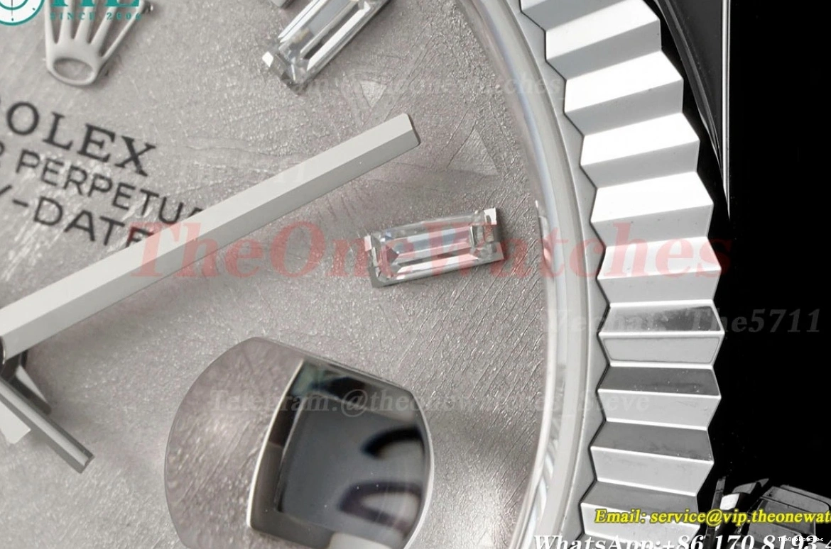 SS V4 (Gain VR3255 Dial Meteorite Weight) 228236 SS DayDate 40mm JDF 0206